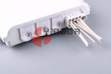 satın al Açık ABS Optik Bölücü Kutusu 8 Çekirdek, 1x8 PLC Splitter Beyaz Için kesilmemiş kablo Sonlandırma Kutusu Çevrimiçi üretim