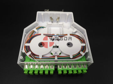 satın al DIN Plastik Fiber Optik Terminal Kutusu 12 Portlu SC / APC Adaptörleri ve Pigtailler Çevrimiçi üretim