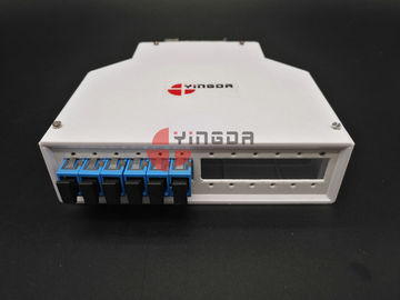 satın al 12 SC Portları Fiber Optik Sonlandırma Kutusu, DIN Sonlandırma Kutusu ABS Çevrimiçi üretim