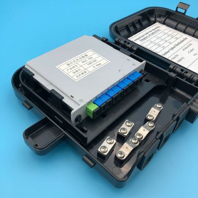 satın al FDB0208B 2 kablo giriş deliği ve 8 SC adaptörü ile açık hava uygulamaları için fiber optik bitiş kutusu Çevrimiçi üretim