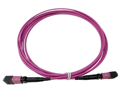 satın al En iyi ağ performansı veri merkezi için 12 çekirdekli OM4 Fiber Optic MTP MPO Kablo Patch Kablosu Çevrimiçi üretim
