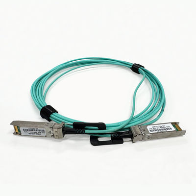 satın al AOC Kablosu 25G SFP28'den SFP28'e 5m iletim, OM3 300 aqua 850nm siyah çekme ile Çevrimiçi üretim