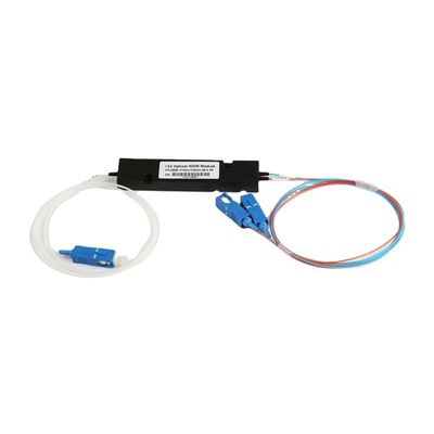 satın al ABS Modülü WDM FWDM Kopyalayan 1 * 2 Bağlantılı SC UPC 0.9MM Kablo Çevrimiçi üretim