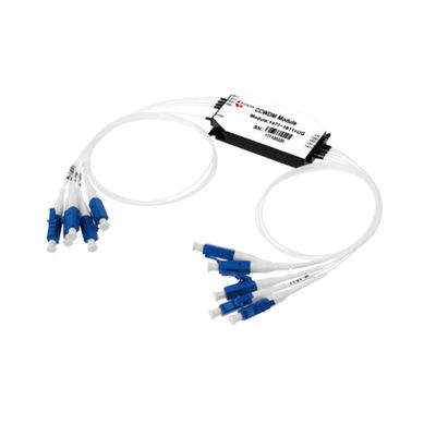 satın al Mini Box 8Ch CWDM Passive Mux Demux Modülü SC LC Bağlantısı ile Tek çekirdekli fiber 1470~1610nm Çevrimiçi üretim