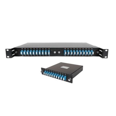satın al 19 Inch Rack Sabit Optik Fiber WDM DWDM Modülleri Kasetler X3 FTTH iletimi için takılabilir Çevrimiçi üretim