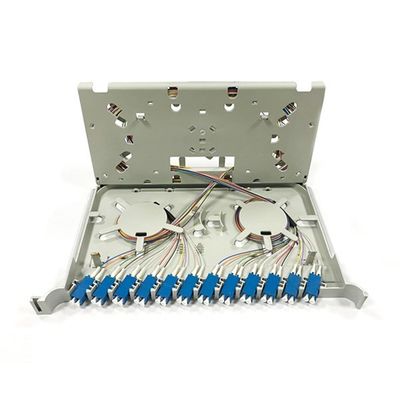 satın al Fiber Optic Equipment 24 Core Fiber Splice Tray and Splice Box Splitter Module for Outdoor FTTH Cabinet Çevrimiçi üretim