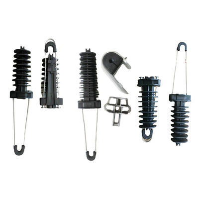 satın al FTTH Optik Fiber Askı Tipi Ölü Uç Kablo Ankraj Kelepçesi ADSS Kablo için 8-12mm Çevrimiçi üretim