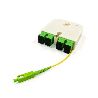 satın al Manufacture Price  FTTH 1x8 SC/APC Mini Cassette Fiber Optic PLC Splitter  Wave length 1260-1650nm for Custom network solutions Çevrimiçi üretim