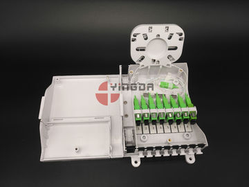 satın al 1/8 Splitter ile FTTH CPE Fiber Optik Sonlandırma Kutusu SC G657A2 Corning LSZH Çevrimiçi üretim