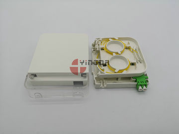 satın al LC Fiber Optik Bağlantı Kutusu CPE Toz Geçirmez Yüz Plakası Duvar Prizi IP54 ABS PC Çevrimiçi üretim
