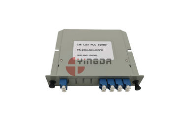 satın al 8 Port Plastik Fiber Optik PLC Splitter LGX Kaset Modülü ABS SC LC Konektörü Çevrimiçi üretim