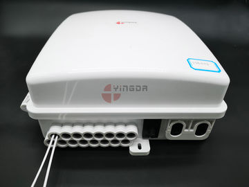 satın al Su geçirmez IP65 Ftth Fiber Optik Terminal Kutusu 24 Port PC Malzeme Kutbu / Duvara Monte Çevrimiçi üretim