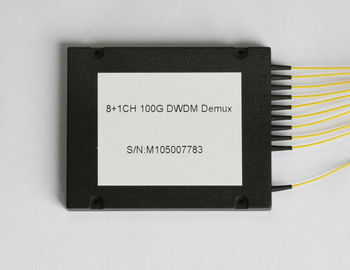 satın al tek modlu SMF 28E 1610nm FC UPC 1100G 8CH MUX DEMUX DWDM Çevrimiçi üretim