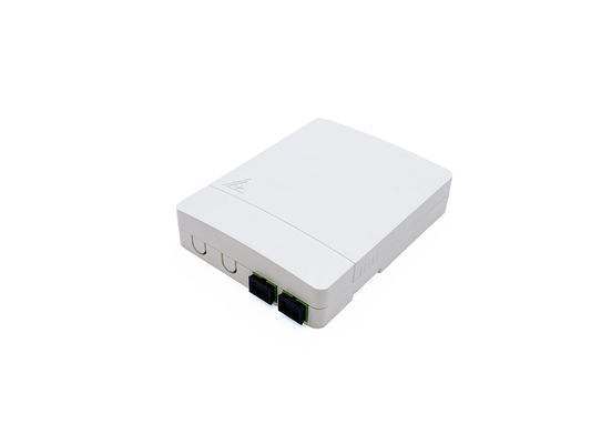 satın al 2SC Port Fiber Optic Termination FTB86M FTTH PON Plastik Optik Rosette Kaza Terminalı için Kutusu Çevrimiçi üretim