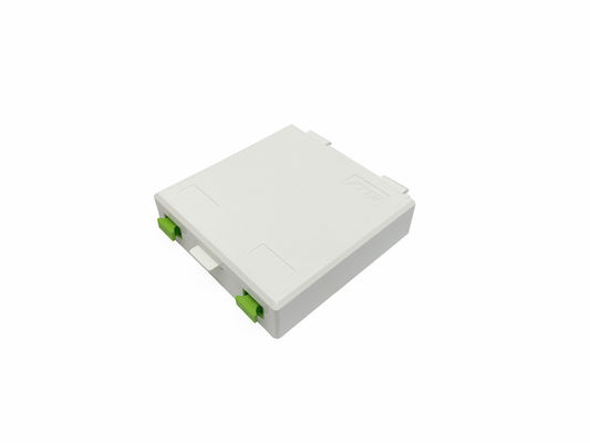 satın al 2 Port FTTH Kapalı Fiber Optik Sonlandırma Kutusu Yekpare Duvar Çıkışı 86 * 86 * 23mm Çevrimiçi üretim