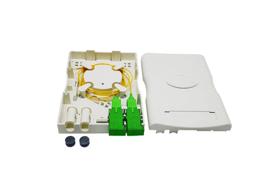 satın al 2 Çekirdekli FTTH NAP FTB IP30 Fiber Optik Sonlandırma Kutusu Çevrimiçi üretim