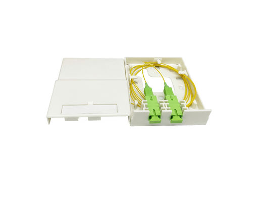 satın al 2 Port SC ABS G657B3 LSZH Fiber Optik Sonlandırma Kutusu Çevrimiçi üretim