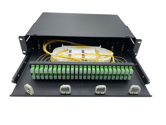 satın al Veri Merkezi Kabine Raf Montajı 65dB Fiber Optik Yama Paneli Çevrimiçi üretim