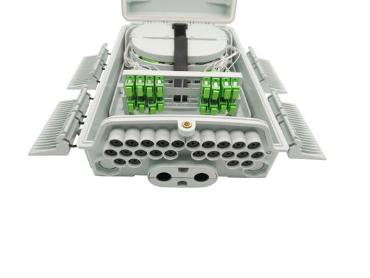 satın al 1x16 PLC Splitter IP65 ile Kutup ve Duvara Monte Fiber Optik Dağıtım Kutusu 24 Limanlar Çevrimiçi üretim