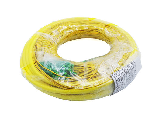 satın al 48 Çekirdek GJFJV Fiber Optik Önceden Sonlandırılmış Montaj 2.0mm Paket Yama Kablosu LC APC LSZH Corning Sarı Çevrimiçi üretim