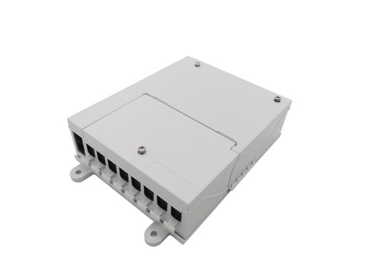 satın al IP54 Fiber Optik Bölücü Sonlandırma Kutusu 1X8 PLC Bağlayıcı SC Otomatik Deklanşör Adaptörü ABS Beyaz Çevrimiçi üretim