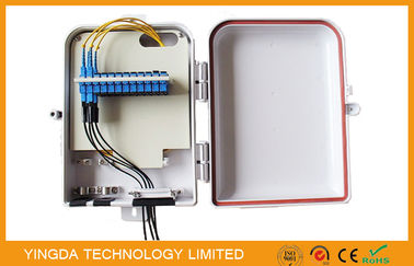satın al Yağmuruna Dirençli CATV Kutup Dağı Tipi Fiber Optik PLC Split Kutu 24 Port Çevrimiçi üretim