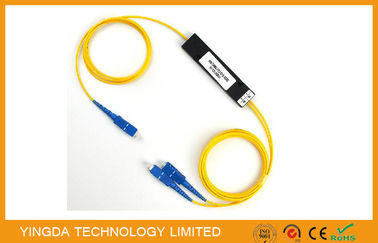 satın al Çift Camlı Geniş Bant FBT Kuplaj Kaseti 2mm 1 x 2 SFF ABS ISO SGS ROHS Çevrimiçi üretim