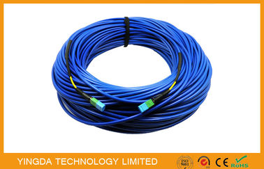 satın al 12 Fiber MTP Çelik Zırhlı Fiber Optik MTP MPO Kablosu Yuvarlak, MTP Yama Kablosu Çevrimiçi üretim