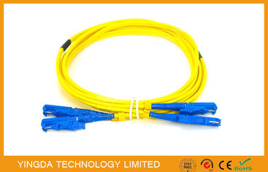 satın al R & M E2000 / UPC Fiber Optik Yama Kablosu Pigtail Tek Modlu Dubleks 9 / 125um Çevrimiçi üretim