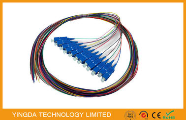 satın al SC / UPC SC / PC Çok Çekirdekli Fiber Optik Pigtail kabloları 12 Çekirdek 0.9mm Çevrimiçi üretim