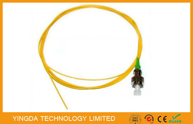 satın al 1.5M 0.9mm Sarı Fiber Optik Kablo APC FC Telsiz İçin Pigtail SM Yeşil Önyükleme Çevrimiçi üretim