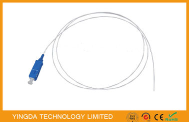 satın al PVC 1.5Mtr 0.9mm SC / UPC Fiber Optik Pigtail SM Gevşek Arabellek / Atlama Kablosu Çevrimiçi üretim