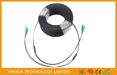 satın al Kapalı Fiber Optik Yama Kabloları SC APC - SC Dubleks FTTH Drop Kablo Fanout Setleri LSZH FRP Çevrimiçi üretim