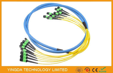 satın al Sarı 3D 96 Elyaf OVP MPO Kablo, Fiber Optik Kablo Meclisleri Test Çevrimiçi üretim
