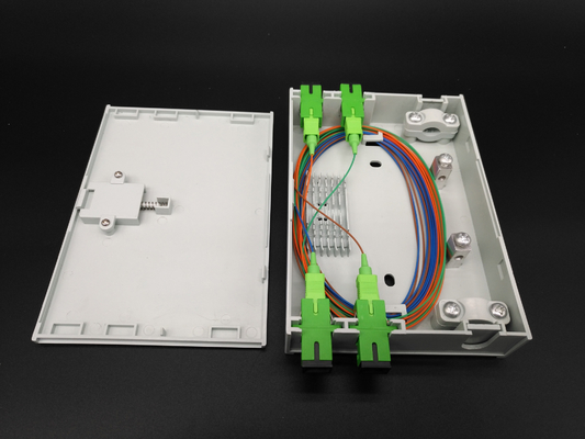 satın al 4 Bağlantı Noktalı FTTH Optik Fiber Sonlandırma Kutusu Önceden Sonlandırılmış CTO 12 Çekirdek Fusion Ekleme Kutusu Çevrimiçi üretim