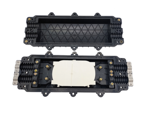 satın al ABS Inline Fiber Optik Ek Kapatma 144 Çekirdek 2In 2Out Gömülü Hava Rögar Muhafazası Çevrimiçi üretim