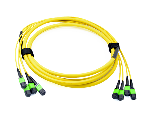 satın al Veri Merkezi için USCONEC 48 Fiber Optik MTP Kadın Kamyon Kablo Montaj Yama Kablosu Çevrimiçi üretim