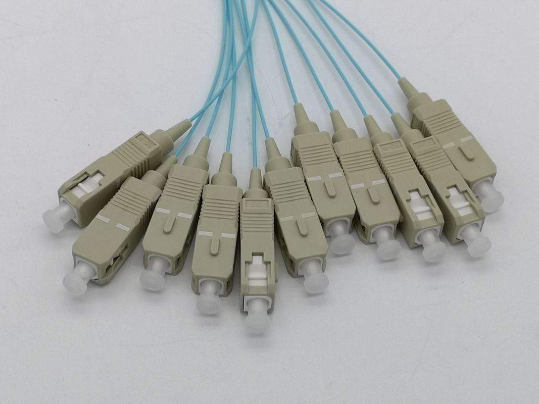 LC/SC/ST/FC/LSH Fiber Optic Pigtail İyi Değişim kabiliyeti ve Dayanıklılığı