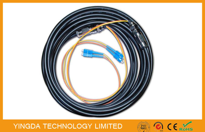 SC FC SC ST MU MT-RJ E200 SMA Fiber Optik Pigtail Kablo, TV 2 Lifleri, 4 Fiber için