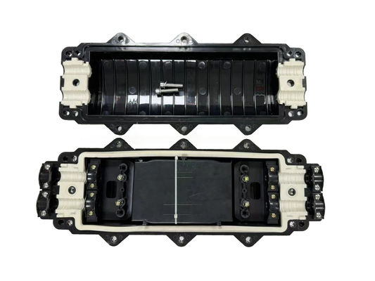 Fiber Optic Splice Closure 96Cores 2 In 2 Out IP68 Inline Fiber Optic Joint Box Yeraltı Kanalı
