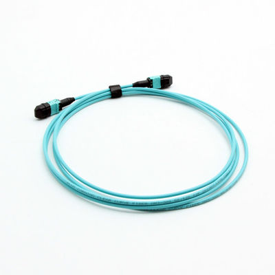 Veri Merkezi ve Telekomünikasyon için 12 Fiber OM3-150 MTP MPO Kablo 50/125μm