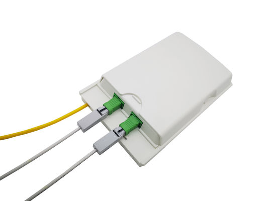 FTB102H Duvar Montaj Soket Paneli SC Adaptör Yüksek ABS PC/ABS ile Simplex Fiber Optic Termination Box