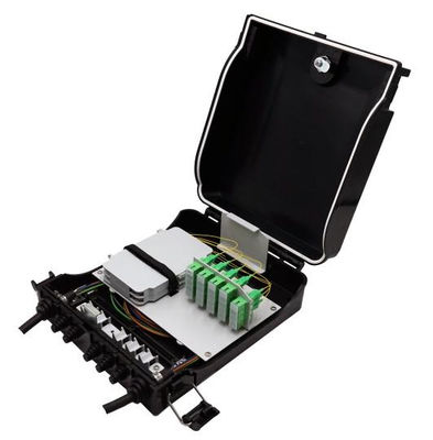 1 Giriş 4 Çıkış Limanı ve G657A2 Fiber ile Optik Sinyal Dağıtımı için Fiber Optic Termination Box