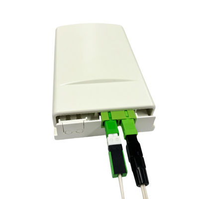 Duvar Montajı 2port Fiber Temrination Box For Drop Cable Indoor Application