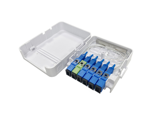 FTTH Ev ve Dış Duvar Tipi için 1X5 Ayırıcı ile Fiber Optik Sonlandırma Kutusu