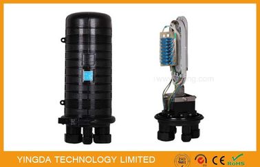 510 * 250mm Fiber Kablo Ortak Kutu, SC Adaptörü ile 4 Port Fiber Optik Bölücü Kutusu